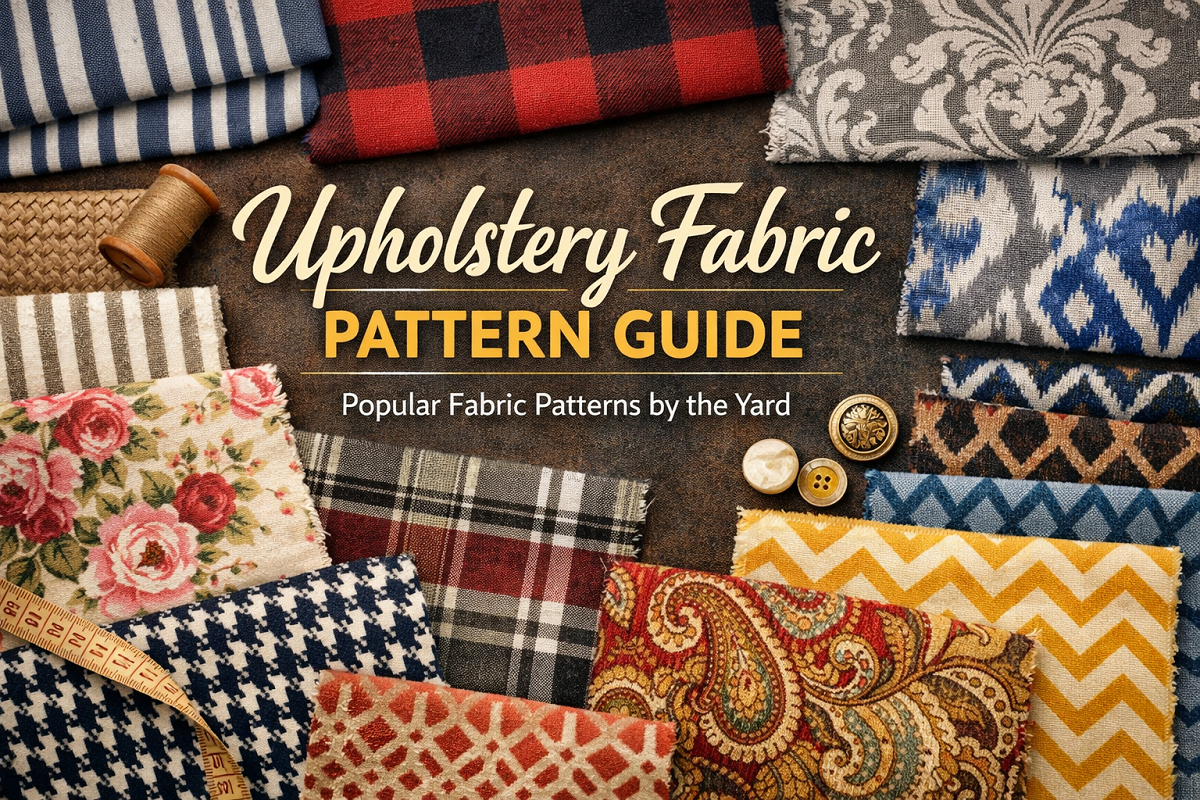 Upholstery Fabric Pattern Guide