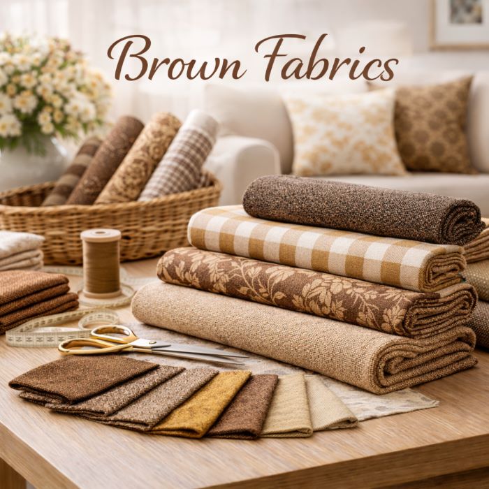 brown upholstery fabrics by the yard