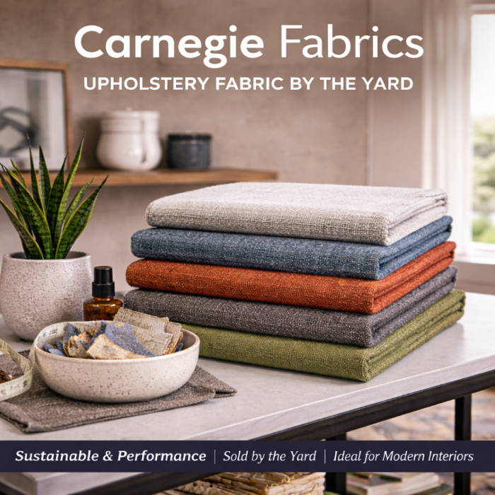 Carnegie Fabrics Upholstery Fabric by the Yard