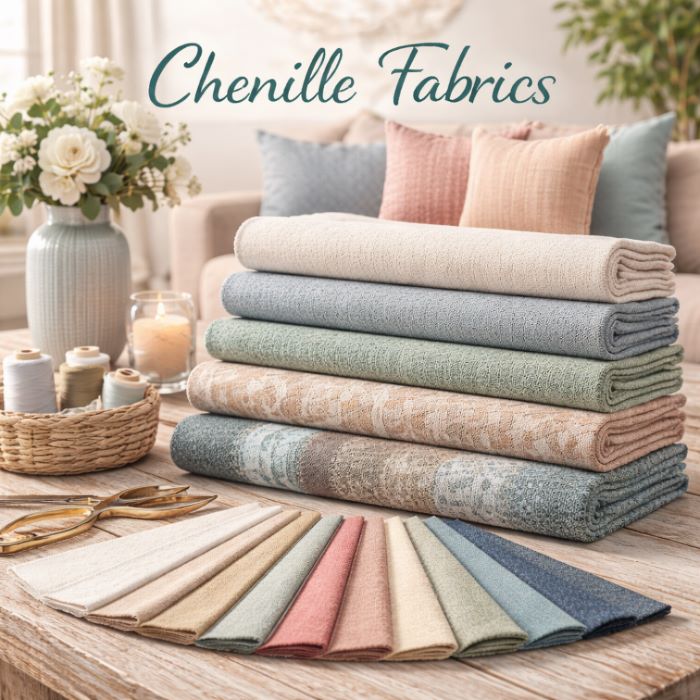 chenille fabrics by the yard