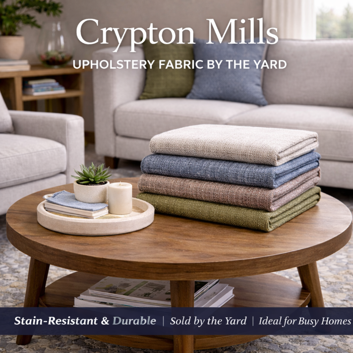 Crypton Mills Upholstery Fabric by the Yard