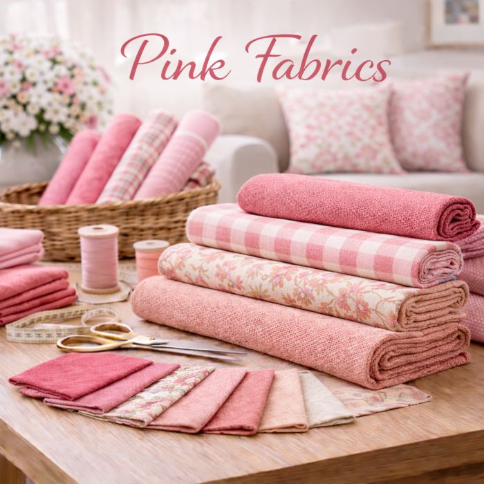 pink upholstery fabric by the yard