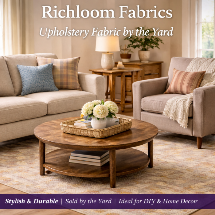 Richloom Fabrics Upholstery Fabric by the Yard