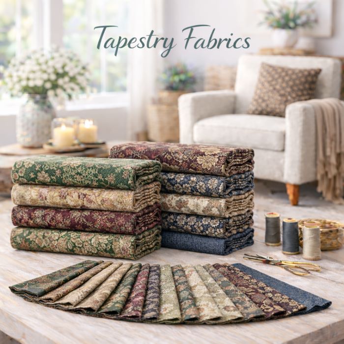Tapestry Upholstery Fabrics by the Yard