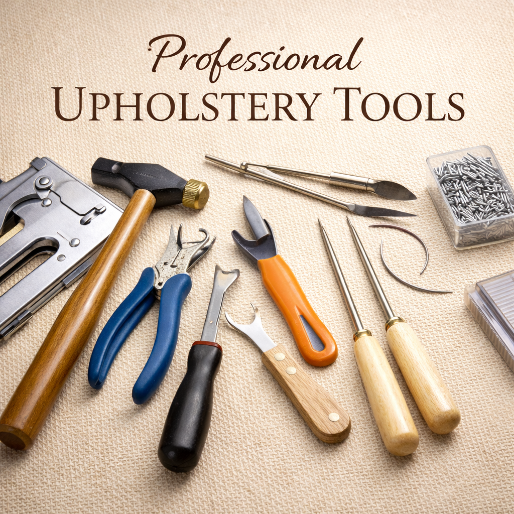 high-quality upholstery tools designed for furniture repair
