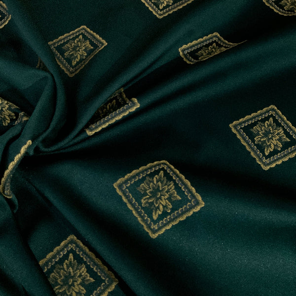 Burch Violia Emerald Green Upholstery Fabric