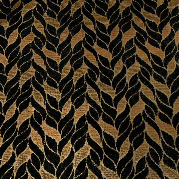Burch Melody Midnight Black Upholstery Fabric