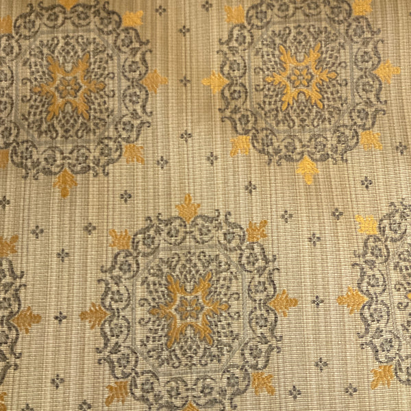 Burch Starlet Smoke Gold Upholstery Fabric