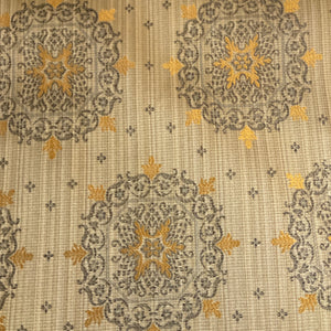 Burch Starlet Smoke Gold Upholstery Fabric