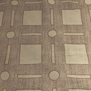 Burch Puzzles Natural Brown Upholstery Fabric