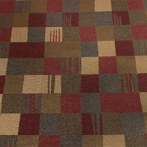 Trail Runner Spice Red Upholstery Fabric
