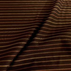 Paradise Brown Stripe Upholstery Fabric