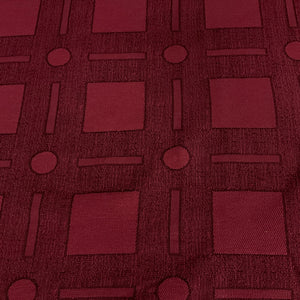 Burch Puzzles Berry Pink Upholstery Fabric