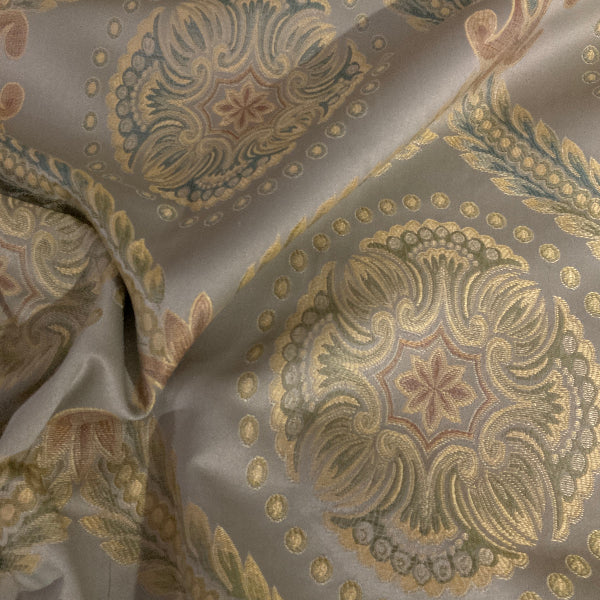 Burch Monarchy Silver Gray Upholstery Fabric