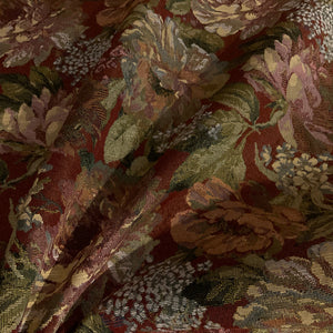 Nature Paprika Red Upholstery Fabric
