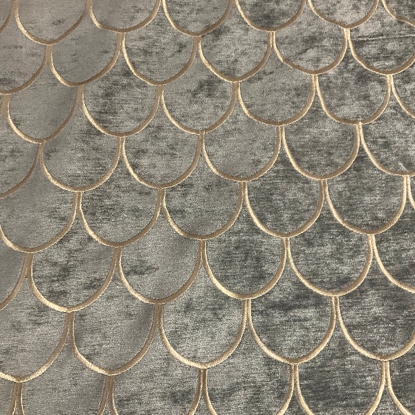 Regal Fabrics Arya Smoke Gray Upholstery Fabric