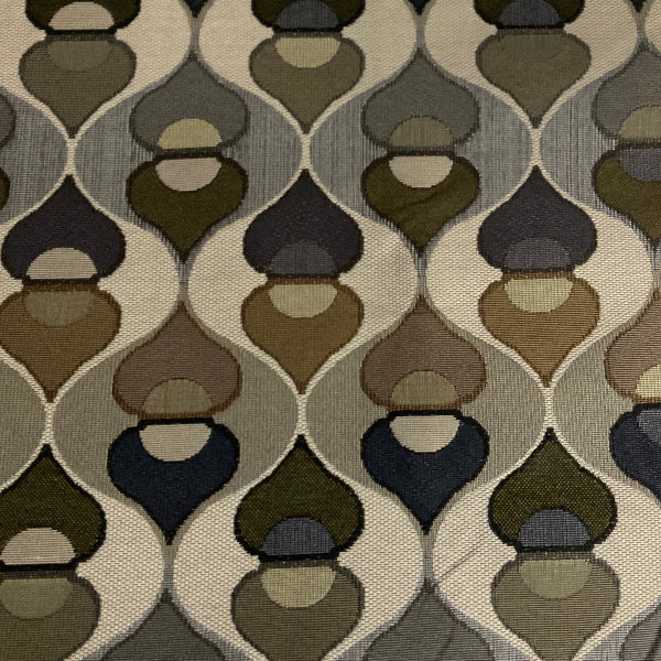 Mayer Nirvana Spa Geometric Upholstery Fabric