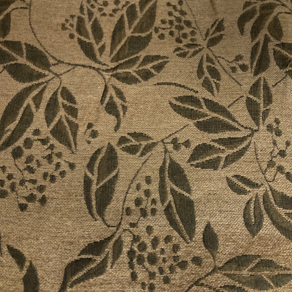 Burch Flynn Gold Chenille Upholstery Fabric