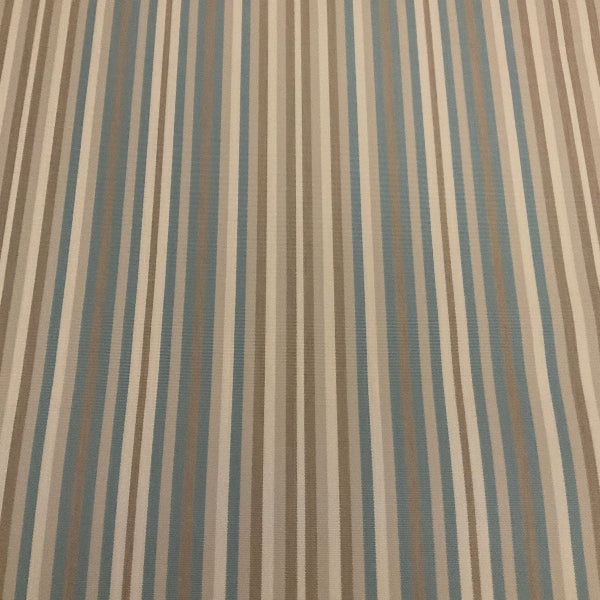 Sunbrella Gavin Mist Beige Stripe Outdoor Upholstery Fabric