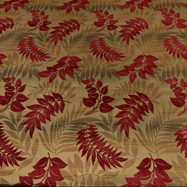 Burch Lynnwood Scarlet Red Upholstery Fabric
