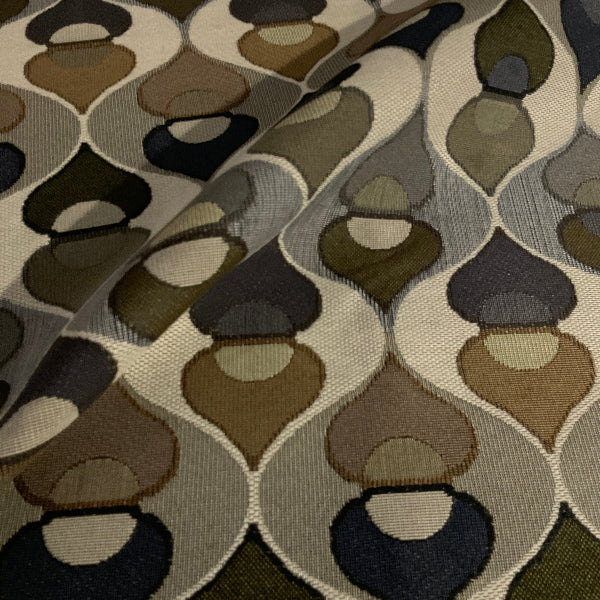 Mayer Nirvana Spa Geometric Upholstery Fabric