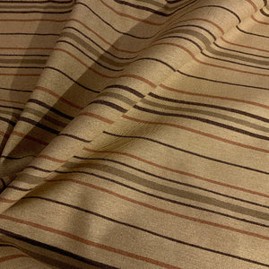 Calcutta Quartz Beige Stripe Upholstery Fabric