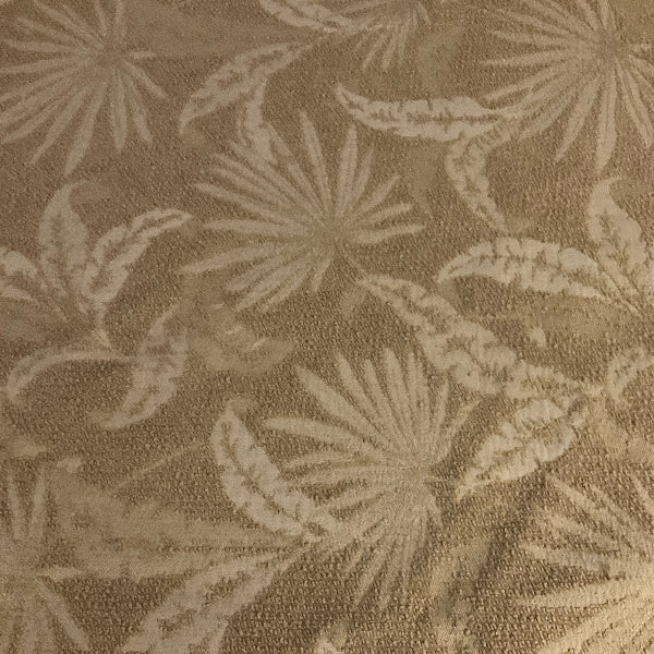Valdese Weavers Beige Ivory Fern Upholstery Fabric