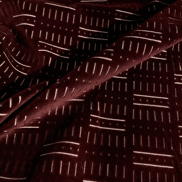 Pollack Brussels Aubergine Burgundy Upholstery Fabric