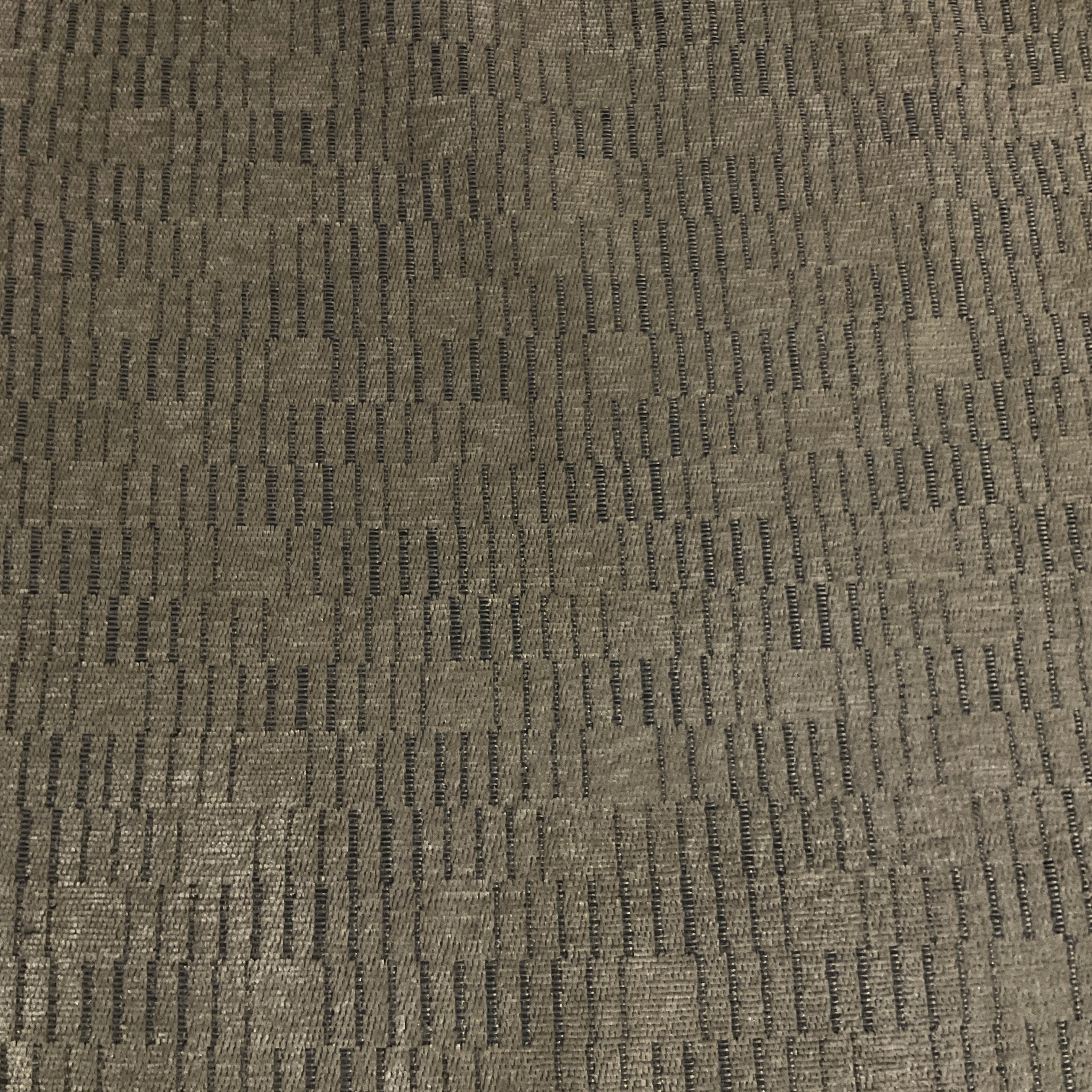 Aura Ash Gray Chenille Upholstery Fabric
