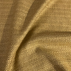 Richloom Raw Silk Straw Gold Upholstery Fabric