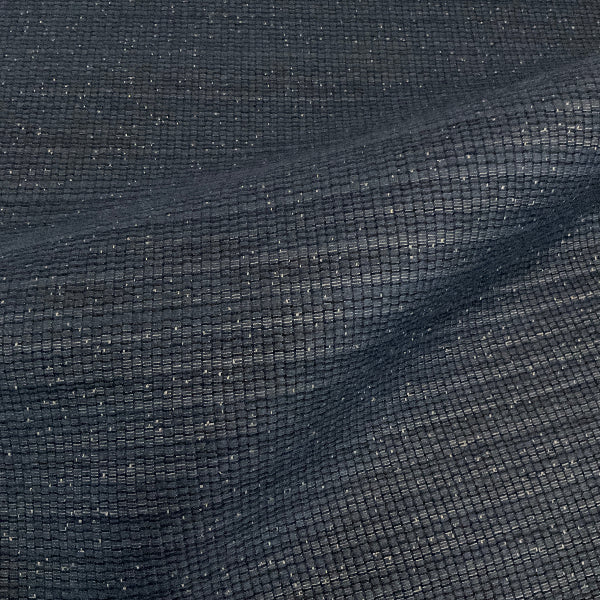 4 yards Sunbrella Texture Light Indigo Blue Outdoor Upholstery Fabric