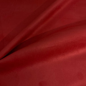 Burch Red Micro Suede Upholstery Fabric
