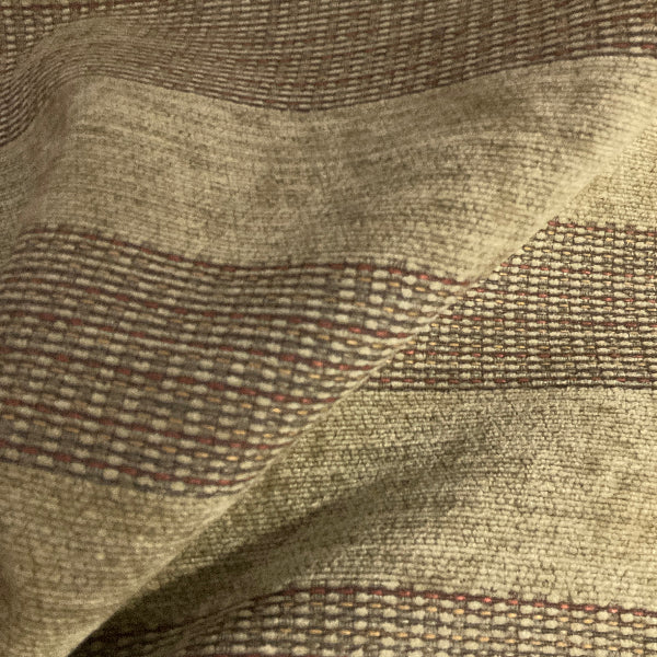 Farmhouse Brown Upholstery Fabric