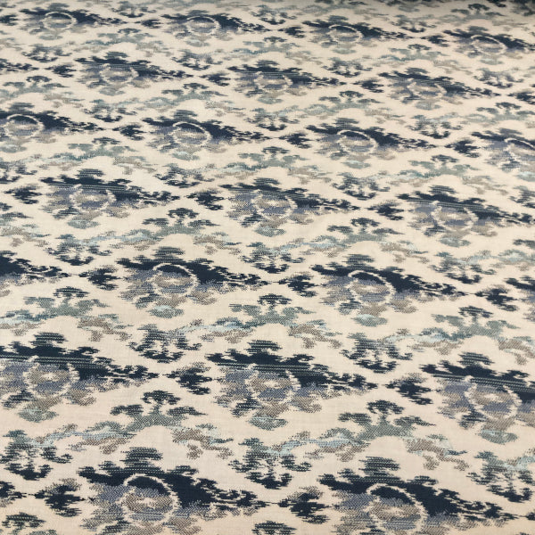 Sunbrella Zahara Indigo Blue Outdoor Upholstery Fabric