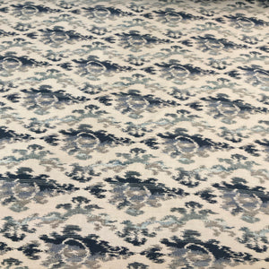 Sunbrella Zahara Indigo Blue Outdoor Upholstery Fabric