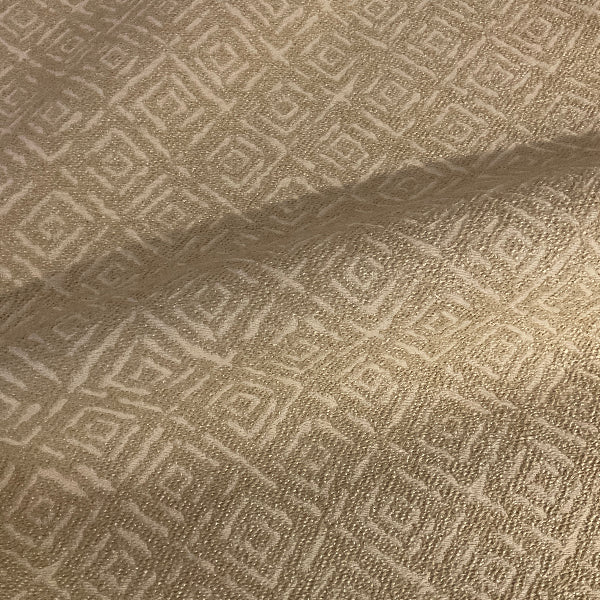 Swavelle Gallivant Cream Geometric Upholstery Fabric