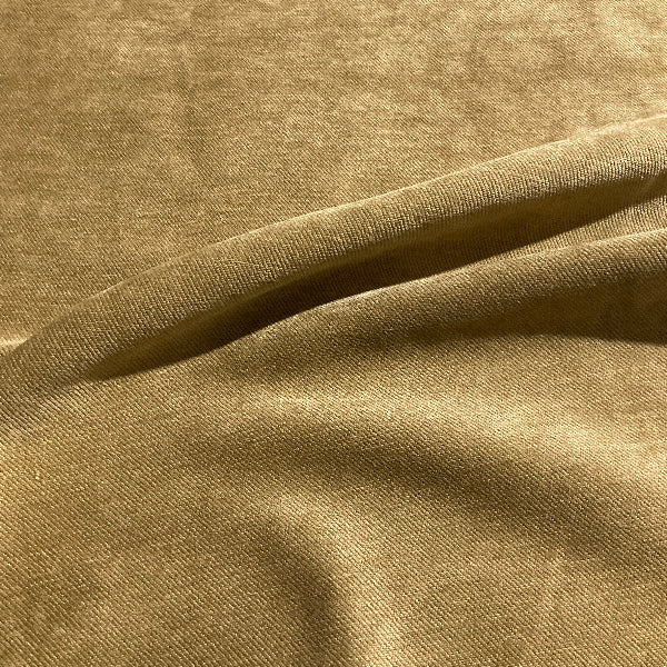 Dazzling Caramel Brown Chenille Upholstery Fabric