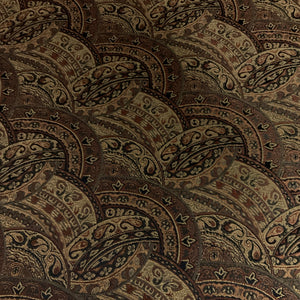 Swavelle Beige Brown Paisley Upholstery Fabric
