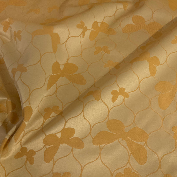Burch Flutter Golden Yellow Upholstery Fabric