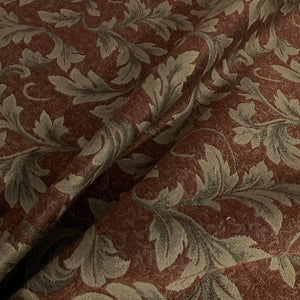 Swavelle Fall Terracotta Burgundy Upholstery Fabric