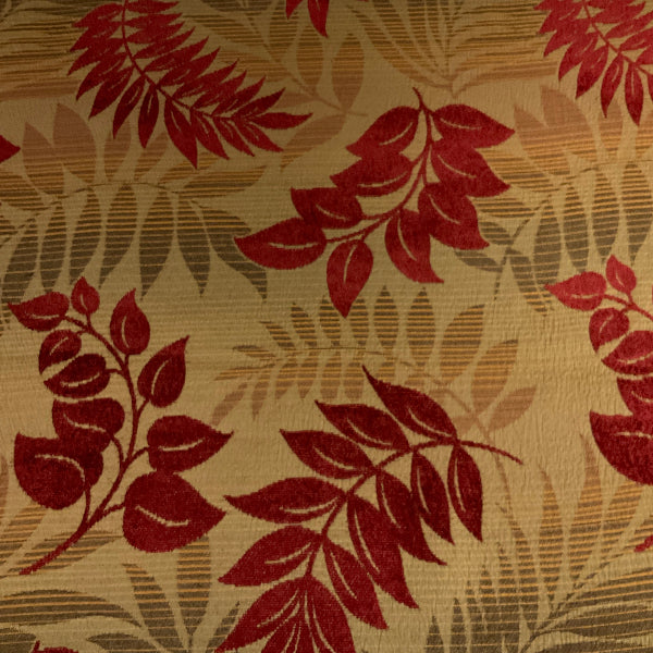 Burch Lynnwood Scarlet Red Upholstery Fabric