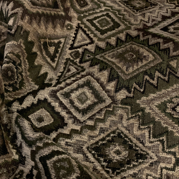 Brooks Fabrics Southwest Olive Green Upholstery Fabric