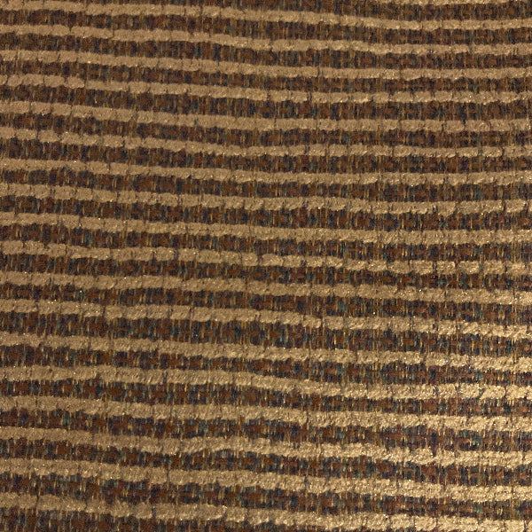 Harmony Spice Brown Stripe Upholstery Fabric