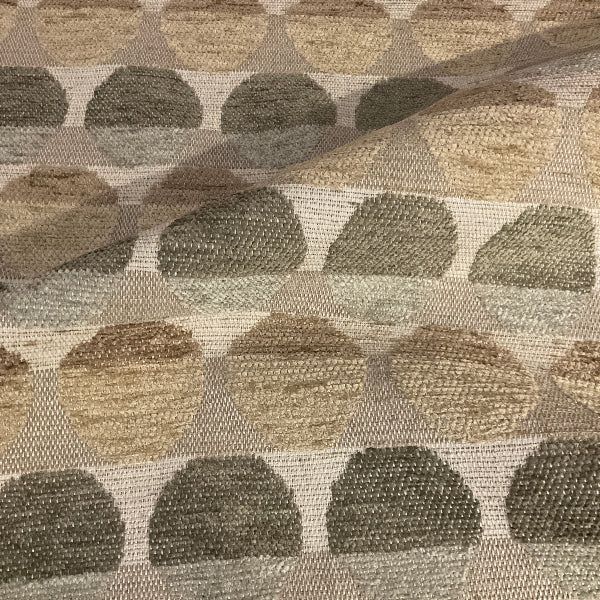 Global Textiles Ozwald Stone Brown Upholstery Fabric