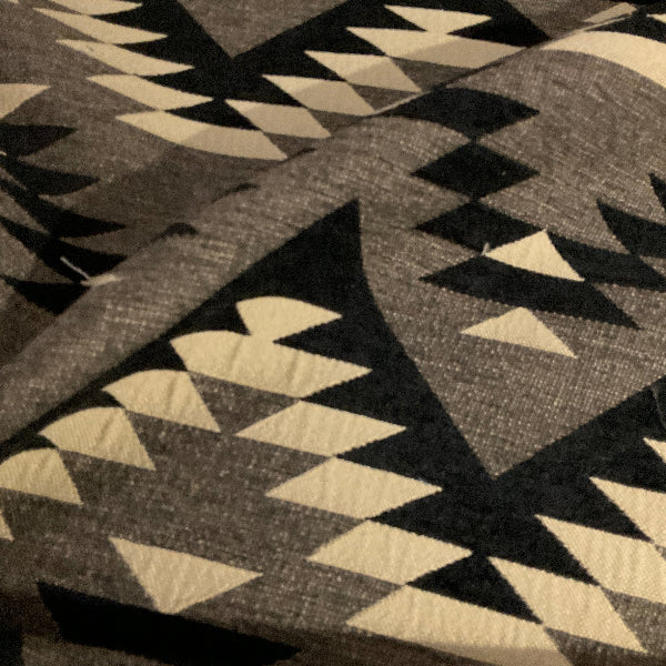 Culp Fabrics Cliffhange Walnut Gray Upholstery Fabric