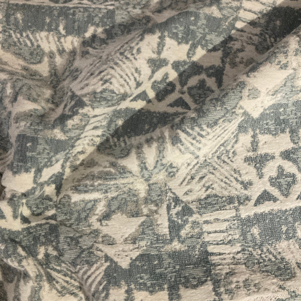 Swavelle Mill Creek Repertoire Lagoon White Upholstery Fabric