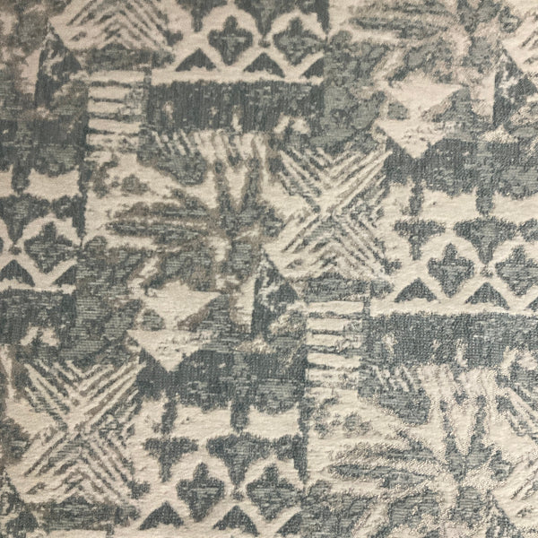 Swavelle Mill Creek Repertoire Lagoon White Upholstery Fabric