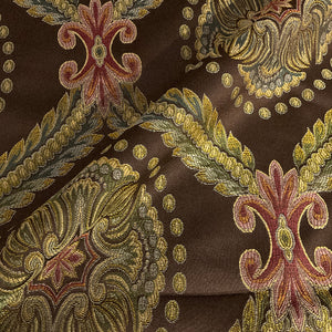 Burch Monarchy Chocolate Brown Upholstery Fabric