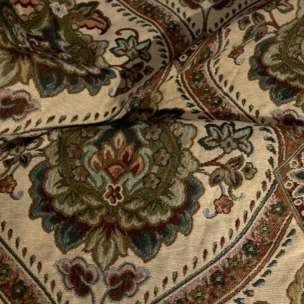 Burch Jasper Ivory Beige Upholstery Fabric