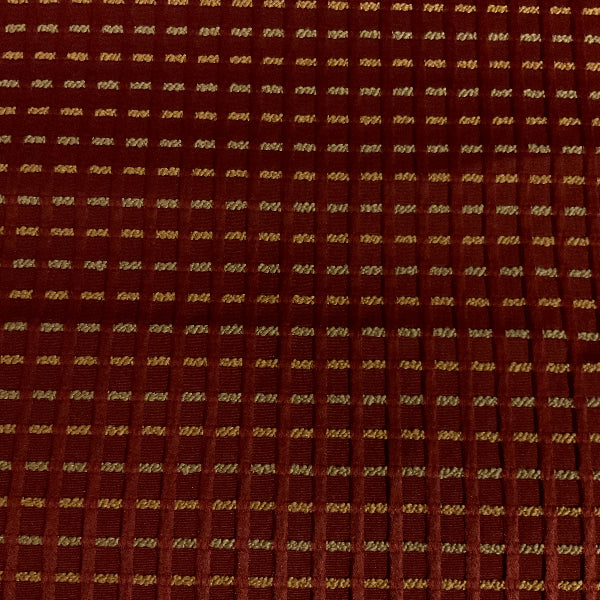 Coastal Sunset Red Upholstery Fabric